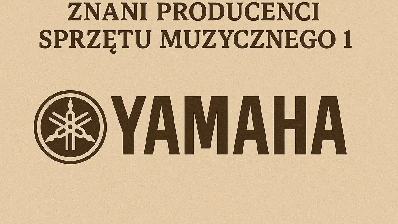 Yamaha, znany producent sprzętu muzycznego, ma japońskie korzenie. Logo z trzema skrzyżowanymi kamertonami symbolizuje jego dziedzictwo.