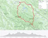 Trasa motocyklem przez Bieszczady: pętla 162 km przez Park Narodowy i krajobrazowe.