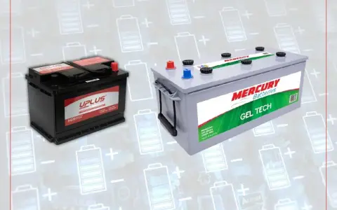Porównanie akumulatorów: UPLUS AGM i MERCURY GEL TECH. Wybierz najlepszy akumulator agm czy żelowy dla siebie.