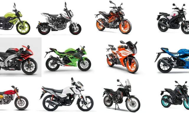 Różnorodne motocykle, idealne do kategorii A1: sportowe, naked, adventure. Zobacz, czym można jeździć!