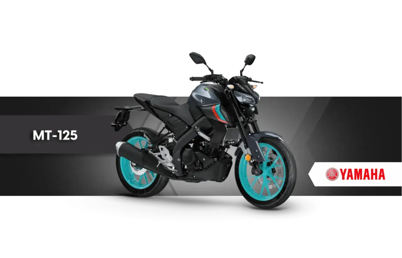 Yamaha MT-125, idealny motocykl do kategorii A1. Zwinny, sportowy i gotowy na miejskie wyzwania.